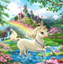 Baby Unicorn & Castle in Fantasy Land